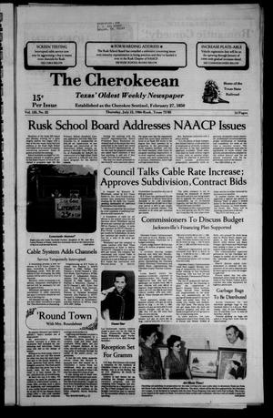The Cherokeean. (Rusk, Tex.), Vol. 135, No. 22, Ed. 1 Thursday, July 12, 1984