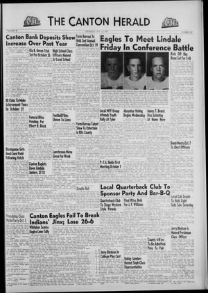 The Canton Herald (Canton, Tex.), Vol. 72, No. 42, Ed. 1 Thursday, October 14, 1954