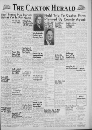 The Canton Herald (Canton, Tex.), Vol. 74, No. 23, Ed. 1 Thursday, June 7, 1956