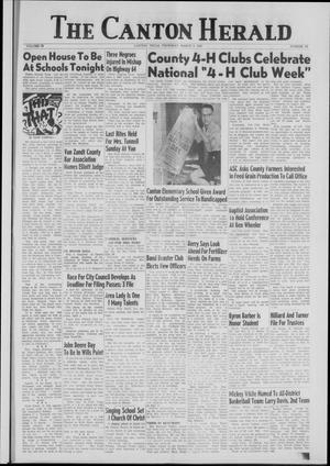 Primary view of object titled 'The Canton Herald (Canton, Tex.), Vol. 78, No. 10, Ed. 1 Thursday, March 9, 1961'.