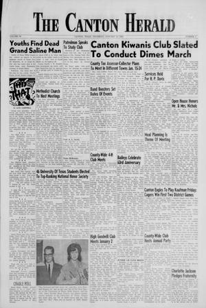The Canton Herald (Canton, Tex.), Vol. 80, No. 2, Ed. 1 Thursday, January 10, 1963