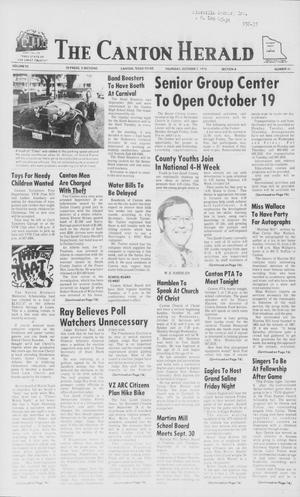 The Canton Herald (Canton, Tex.), Vol. 92, No. 41, Ed. 1 Thursday, October 7, 1976