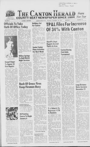 The Canton Herald (Canton, Tex.), Vol. 92, No. 53, Ed. 1 Thursday, December 30, 1976