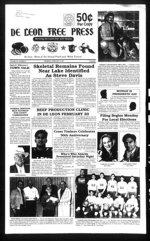 De Leon Free Press (De Leon, Tex.), Vol. 107, No. 33, Ed. 1 Thursday, February 13, 1997