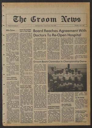 Primary view of object titled 'The Groom News (Groom, Tex.), Vol. 56, No. 16, Ed. 1 Thursday, July 2, 1981'.