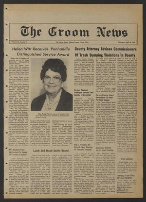 Primary view of object titled 'The Groom News (Groom, Tex.), Vol. 56, No. 7, Ed. 1 Thursday, April 30, 1981'.