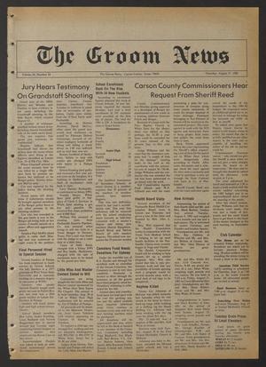 Primary view of object titled 'The Groom News (Groom, Tex.), Vol. 56, No. 24, Ed. 1 Thursday, August 27, 1981'.