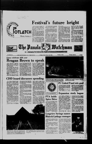 The Panola Watchman (Carthage, Tex.), Vol. 108, No. 33, Ed. 1 Thursday, October 23, 1980
