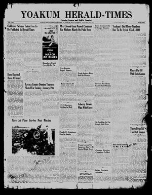 Yoakum Herald-Times (Yoakum, Tex.), Vol. 62, No. 3, Ed. 1 Tuesday, January 14, 1958