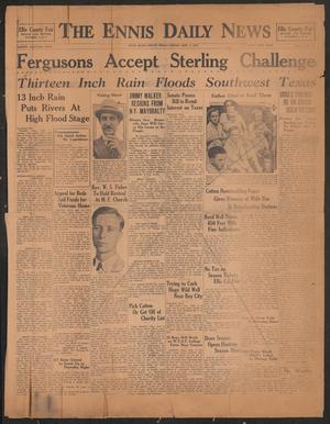 The Ennis Daily News (Ennis, Tex.), Vol. 40, No. 218, Ed. 1 Friday, September 2, 1932