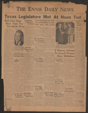 The Ennis Daily News (Ennis, Tex.), Vol. [40], No. [268], Ed. 1 Thursday, November 3, 1932