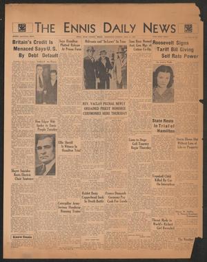 The Ennis Daily News (Ennis, Tex.), Vol. 42, No. 203, Ed. 1 Wednesday, June 13, 1934