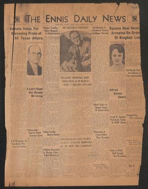 The Ennis Daily News (Ennis, Tex.), Vol. 43, No. [81], Ed. 1 Friday, February 1, 1935