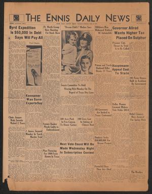 The Ennis Daily News (Ennis, Tex.), Vol. 43, No. 96, Ed. 1 Tuesday, February 19, 1935