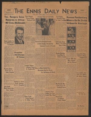 The Ennis Daily News (Ennis, Tex.), Vol. 42, No. 163, Ed. 1 Tuesday, June 18, 1935