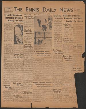 The Ennis Daily News (Ennis, Tex.), Vol. 42, No. 330, Ed. 1 Tuesday, February 18, 1936
