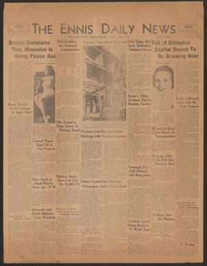 The Ennis Daily News (Ennis, Tex.), Vol. 42, No. 349, Ed. 1 Wednesday, April 8, 1936