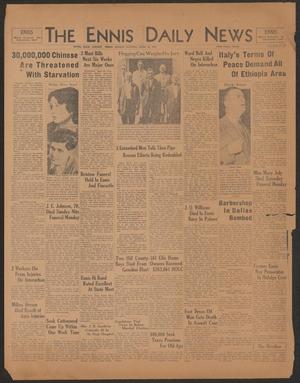 The Ennis Daily News (Ennis, Tex.), Vol. 42, No. 349, Ed. 1 Monday, April 20, 1936