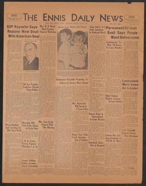 The Ennis Daily News (Ennis, Tex.), Vol. 42, No. 364, Ed. 1 Wednesday, June 10, 1936