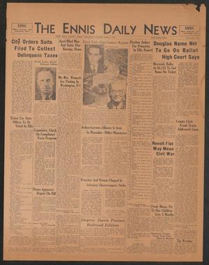 The Ennis Daily News (Ennis, Tex.), Vol. 42, No. 364, Ed. 1 Wednesday, June 17, 1936