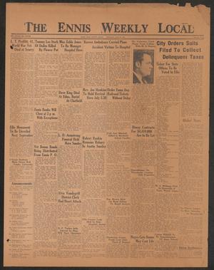 The Ennis Weekly Local (Ennis, Tex.), Vol. 40, No. 40, Ed. 1 Thursday, June 18, 1936