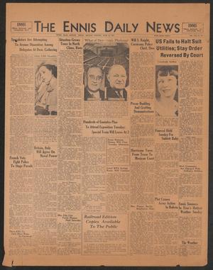 The Ennis Daily News (Ennis, Tex.), Vol. 42, No. 364, Ed. 1 Monday, June 22, 1936