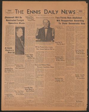 The Ennis Daily News (Ennis, Tex.), Vol. 42, No. 365, Ed. 1 Friday, June 26, 1936