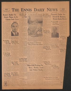 The Ennis Daily News (Ennis, Tex.), Vol. 42, No. 159, Ed. 1 Friday, November 6, 1936