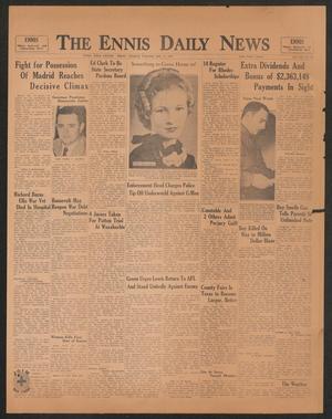 The Ennis Daily News (Ennis, Tex.), Vol. 42, No. 165, Ed. 1 Tuesday, November 17, 1936