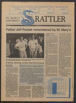 The Rattler (San Antonio, Tex.), Vol. 77, No. 14, Ed. 1 Wednesday, April 8, 1992