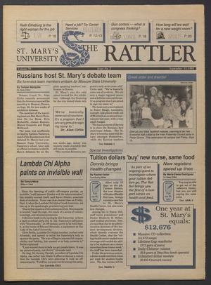 Primary view of object titled 'The Rattler (San Antonio, Tex.), Vol. 79, No. 2, Ed. 1 Wednesday, September 15, 1993'.