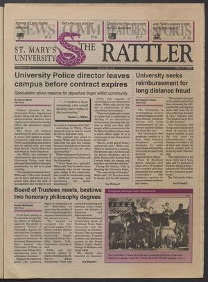 Primary view of object titled 'The Rattler (San Antonio, Tex.), Vol. 82, No. 14, Ed. 1 Wednesday, May 1, 1996'.