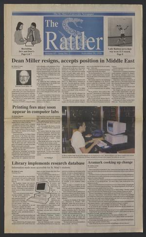 Primary view of object titled 'The Rattler (San Antonio, Tex.), Vol. 85, No. 2, Ed. 1 Wednesday, September 30, 1998'.