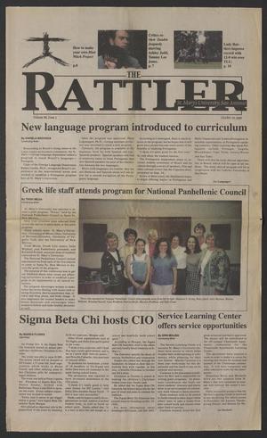 Primary view of The Rattler (San Antonio, Tex.), Vol. 86, No. 3, Ed. 1 Wednesday, October 20, 1999