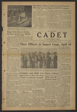 St. Edward's Cadet (Austin, Tex.), Vol. 3, No. 13, Ed. 1 Wednesday, March 27, 1946