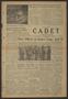 Newspaper: St. Edward's Cadet (Austin, Tex.), Vol. 3, No. 13, Ed. 1 Wednesday, M…