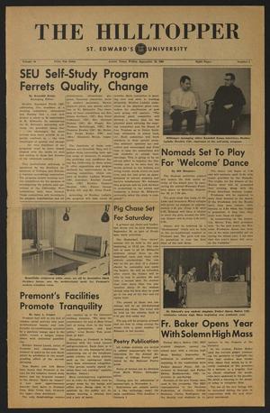 Primary view of object titled 'The Hilltopper (Austin, Tex.), Vol. 49, No. 2, Ed. 1 Friday, September 25, 1964'.