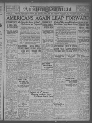 Austin American (Austin, Tex.), Ed. 1 Wednesday, July 31, 1918