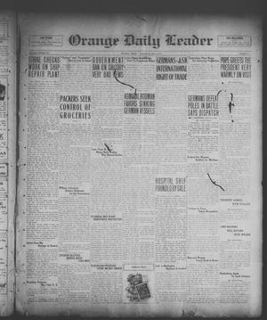 Orange Daily Leader (Orange, Tex.), Vol. 15, No. 4, Ed. 1 Saturday, January 4, 1919