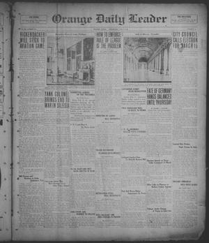Orange Daily Leader (Orange, Tex.), Vol. 15, No. 31, Ed. 1 Wednesday, February 5, 1919