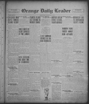 Orange Daily Leader (Orange, Tex.), Vol. 15, No. 67, Ed. 1 Tuesday, March 18, 1919