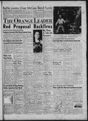 The Orange Leader (Orange, Tex.), Vol. 55, No. 99, Ed. 1 Wednesday, May 7, 1958