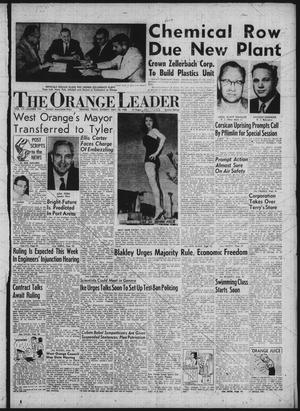Primary view of object titled 'The Orange Leader (Orange, Tex.), Vol. 55, No. 114, Ed. 1 Sunday, May 25, 1958'.