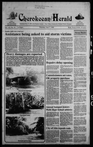 Cherokeean/Herald (Rusk, Tex.), Vol. 142, No. 18, Ed. 1 Thursday, June 7, 1990