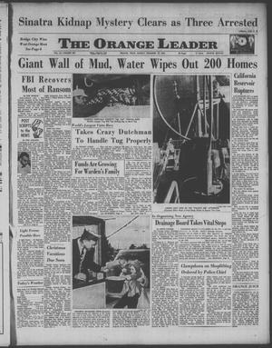The Orange Leader (Orange, Tex.), Vol. 60, No. 294, Ed. 1 Sunday, December 15, 1963