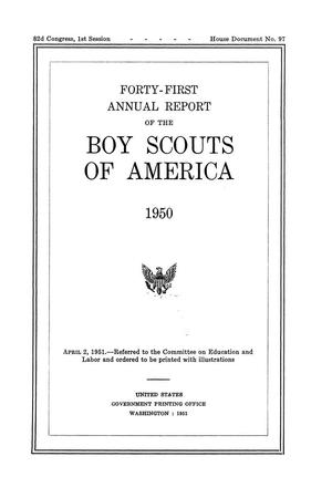 Annual Report of the Boy Scouts of America: 1950