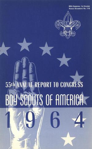 Primary view of object titled 'Annual Report of the Boy Scouts of America: 1964'.