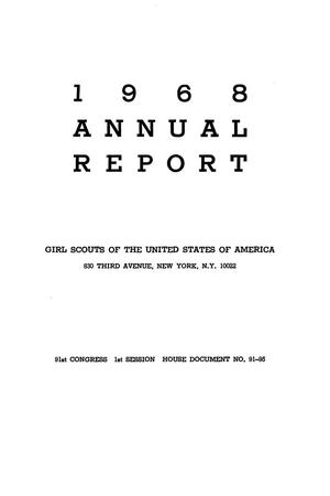 Primary view of object titled 'Annual Report of the Girl Scouts of the United States of America: 1968'.