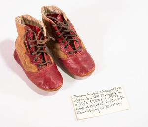 Primary view of object titled '[Baby Boots]'.