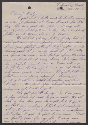 [Letter from Joe Davis to Catherine Davis - November 30, 1944]